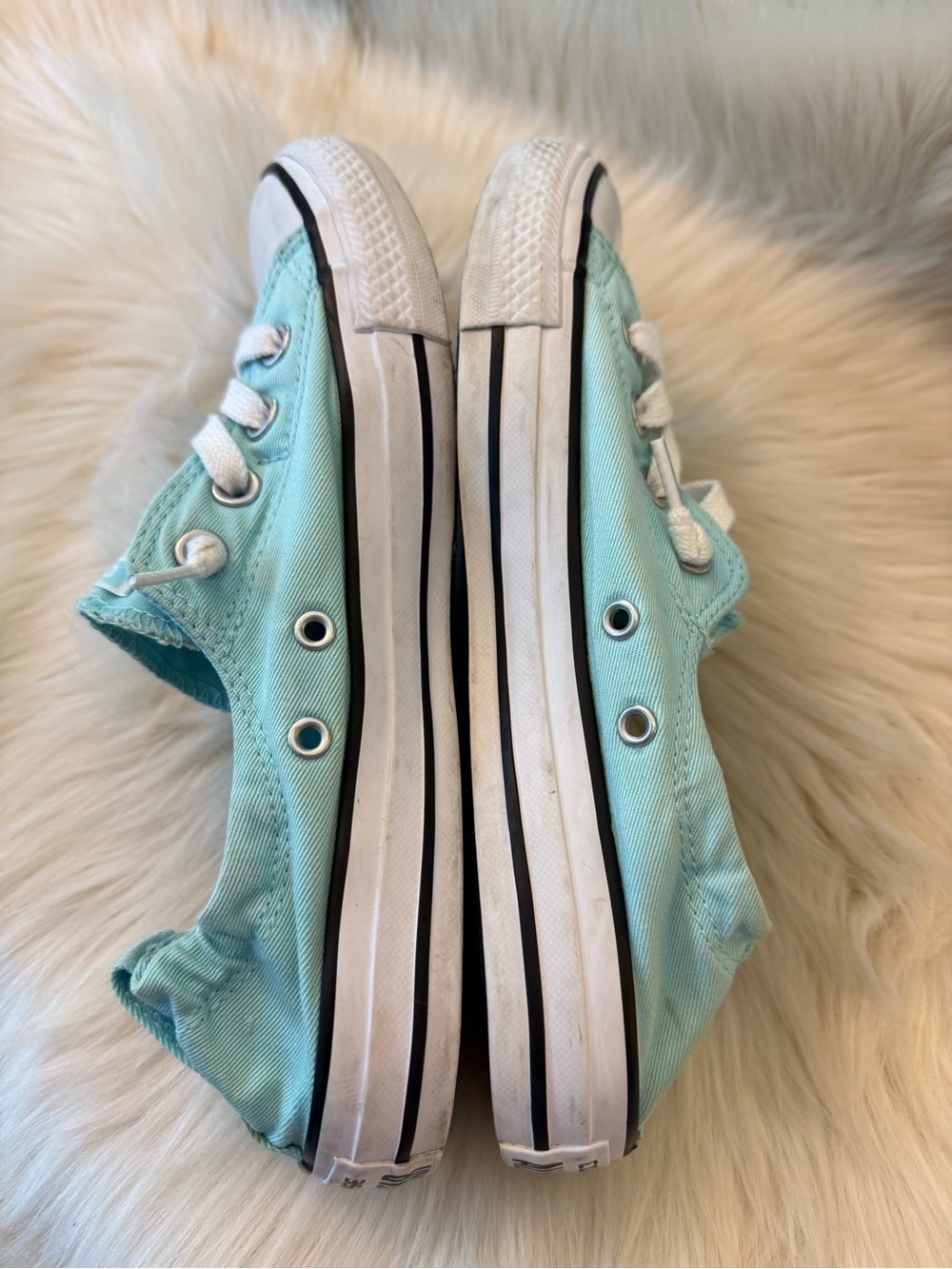 Converse Shoreline Light Green Sneakers - Picture 5 of 7